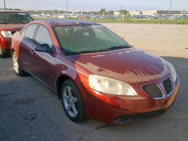 1G2ZH57N394108721 - 2009 PONTIAC G6 GT RED photo 1