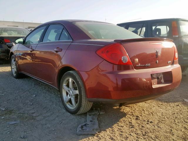 1G2ZH57N394108721 - 2009 PONTIAC G6 GT RED photo 3