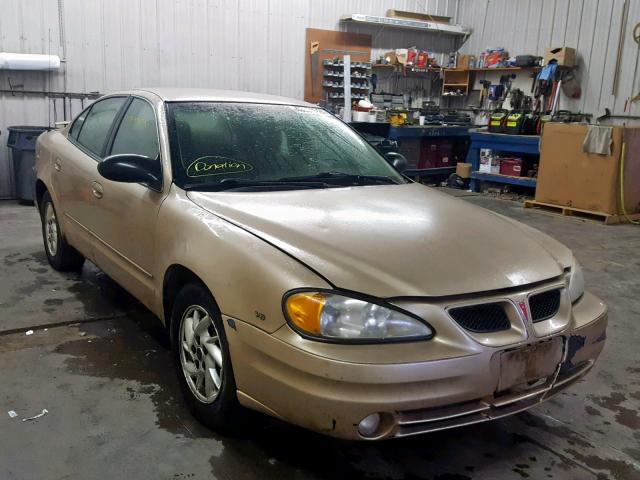 1G2NF52E94M534014 - 2004 PONTIAC GRAND AM S BEIGE photo 1