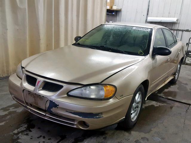 1G2NF52E94M534014 - 2004 PONTIAC GRAND AM S BEIGE photo 2