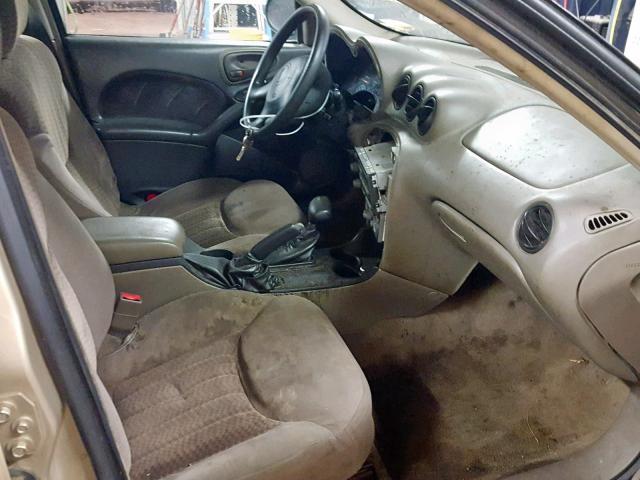 1G2NF52E94M534014 - 2004 PONTIAC GRAND AM S BEIGE photo 5