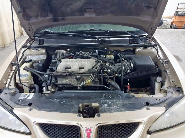 1G2NF52E94M534014 - 2004 PONTIAC GRAND AM S BEIGE photo 7