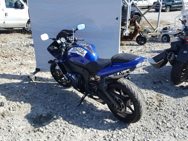 JYARJ06EX7A034762 - 2007 YAMAHA YZFR6 S BLUE photo 3