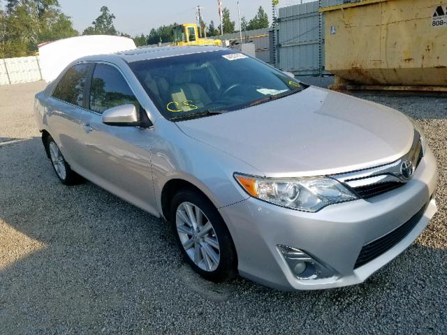 4T4BF1FK3CR245847 - 2012 TOYOTA CAMRY BASE SILVER photo 1