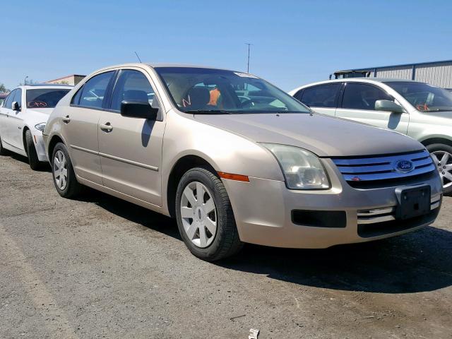 3FAHP06ZX8R190086 - 2008 FORD FUSION S TAN photo 1