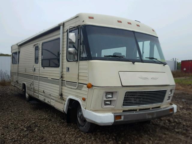 1GBKP37W5F3326565 - 1985 WINNEBAGO MOTORHOME CREAM photo 1