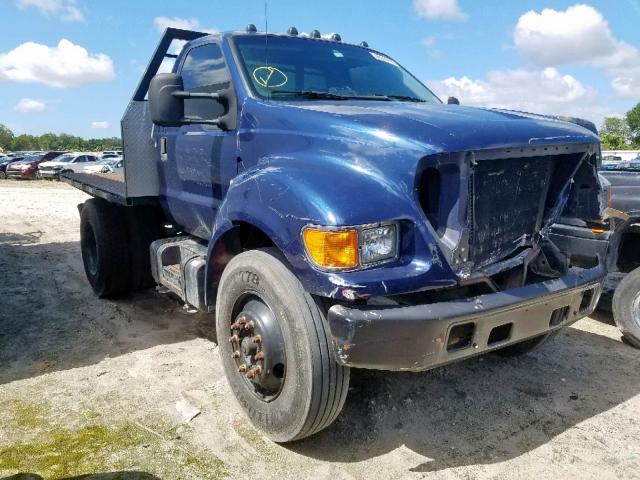 3FENF6543YMA00061 - 2000 FORD F650 SUPER BLUE photo 1