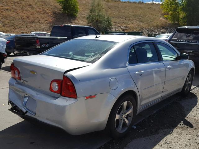 1G1ZC5E12BF313220 - 2011 CHEVROLET MALIBU 1LT SILVER photo 4