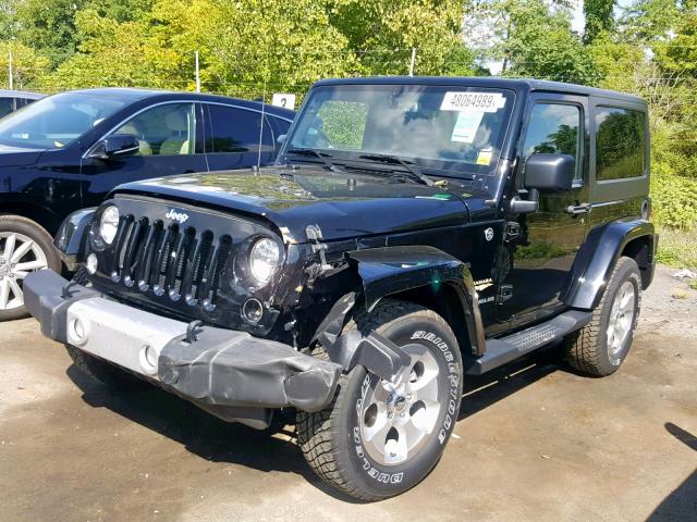 1C4AJWBG9FL704431 - 2015 JEEP WRANGLER S GRAY photo 2