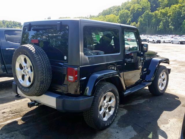 1C4AJWBG9FL704431 - 2015 JEEP WRANGLER S GRAY photo 4