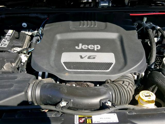 1C4AJWBG9FL704431 - 2015 JEEP WRANGLER S GRAY photo 7