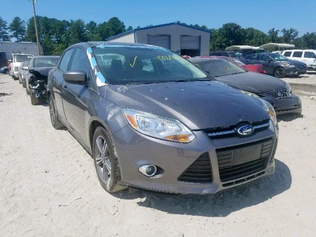 1FAHP3F21CL423140 - 2012 FORD FOCUS SE GRAY photo 1