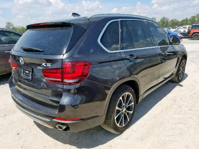 5UXKR2C34H0X04020 - 2017 BMW X5 SDRIVE3 BLACK photo 4