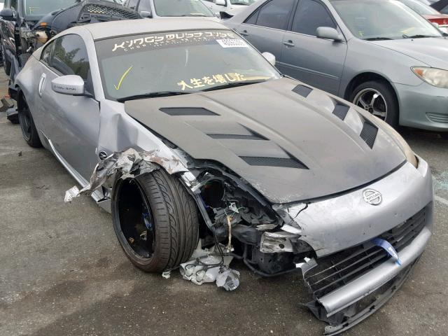 JN1AZ34D23T113561 - 2003 NISSAN 350Z COUPE SILVER photo 1