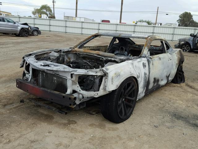 2G1FK1EJXB9101348 - 2011 CHEVROLET CAMARO 2SS BURN photo 2