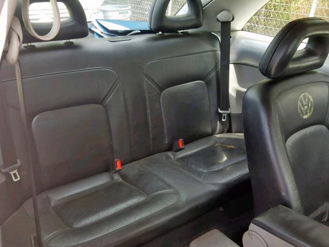 3VWDD21C5YM430655 - 2000 VOLKSWAGEN NEW BEETLE ვერცხლისფერი ფოტო 6