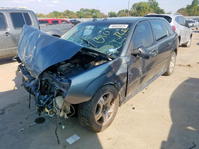 1G1ZU64865F128884 - 2005 CHEVROLET MALIBU MAX 蓝色 照片 2