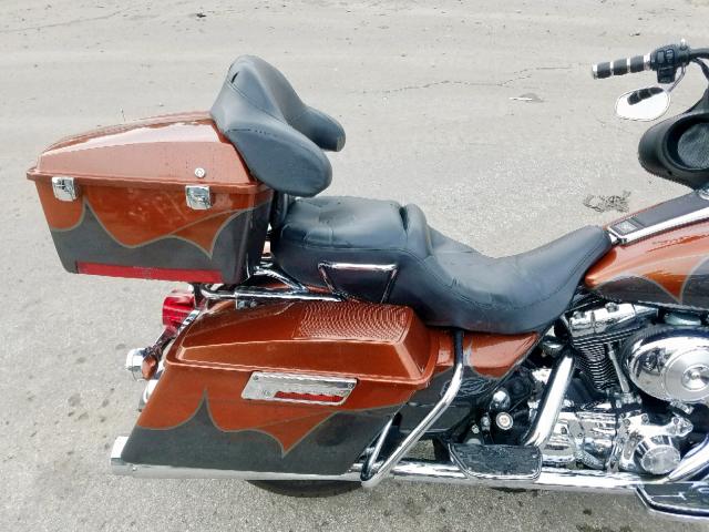 1HD1DJV164Y629882 - 2004 HARLEY-DAVIDSON FLHT CLASS ORANGE photo 6