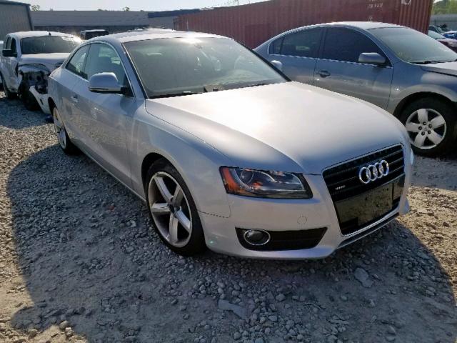 WAUDK78T39A041178 - 2009 AUDI A5 QUATTRO SILVER photo 1