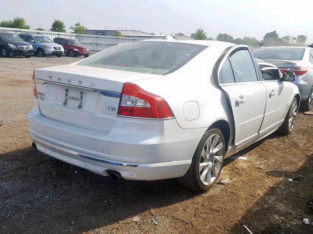 YV140MAK5G1197562 - 2016 VOLVO S80 PREMIE WHITE photo 4