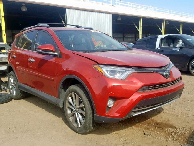 2T3YFREV9HW392137 - 2017 TOYOTA RAV4 LIMIT RED photo 1