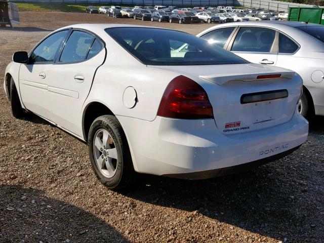 2G2WP552061233147 - 2006 PONTIAC GRAND PRIX WHITE photo 3