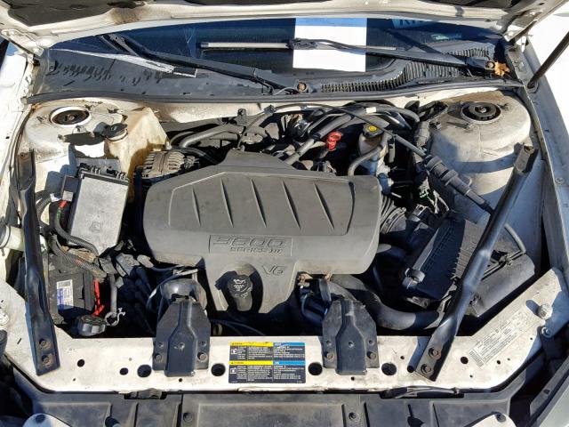 2G2WP552061233147 - 2006 PONTIAC GRAND PRIX WHITE photo 7