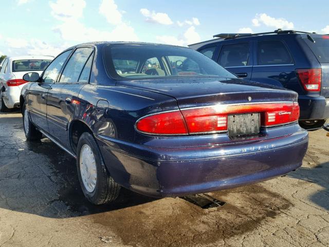 2G4WS52J421186295 - 2002 BUICK CENTURY CU BLUE photo 3