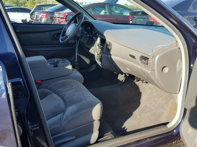 2G4WS52J421186295 - 2002 BUICK CENTURY CU BLUE photo 5