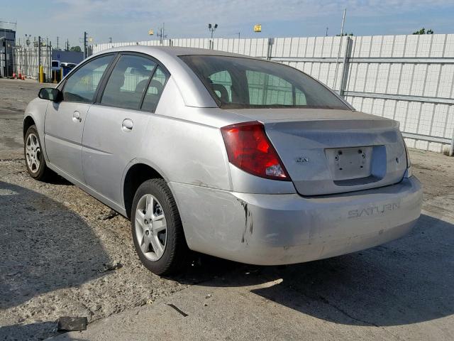 1G8AJ55FX6Z133004 - 2006 SATURN ION LEVEL SILVER photo 3