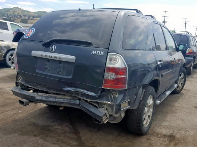 2HNYD18965H553216 - 2005 ACURA MDX TOURIN GRAY photo 4