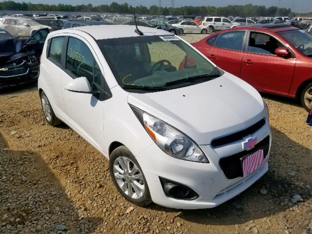 KL8CB6S97EC500578 - 2014 CHEVROLET SPARK LS WHITE photo 1