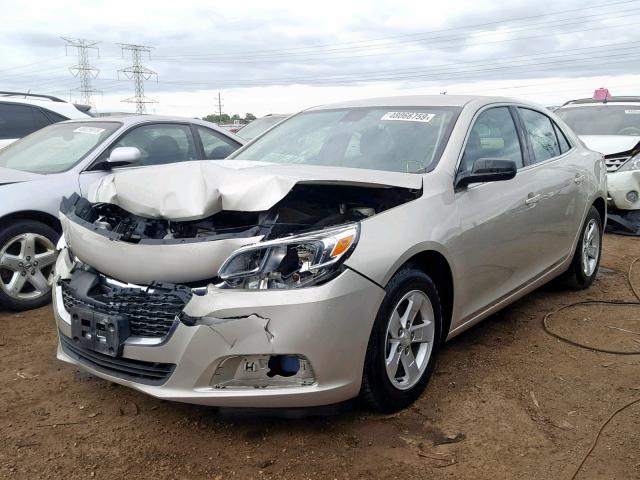 1G11B5SA2GF145008 - 2016 CHEVROLET MALIBU LIM 米色 照片 2