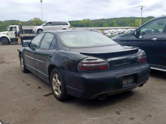 1G2WP5218WF340600 - 1998 PONTIAC GRAND PRIX BLACK photo 3