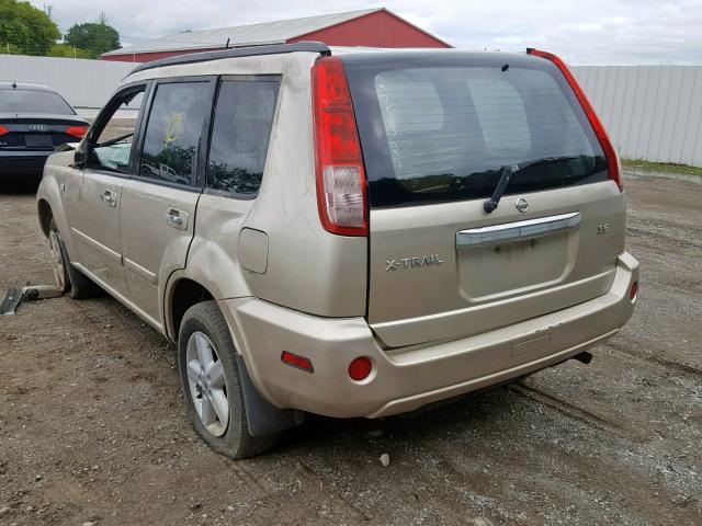 JN8BT08VX6W205321 - 2006 NISSAN X-TRAIL XE BEIGE photo 3