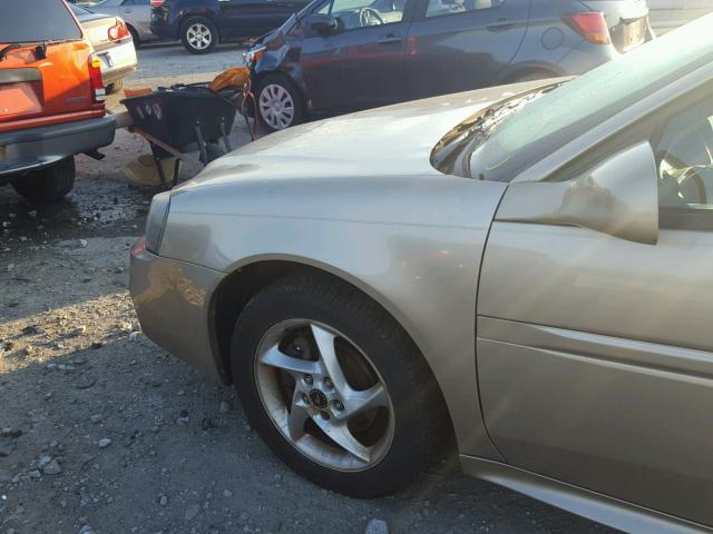 2G2WR524541368637 - 2004 PONTIAC GRAND PRIX Алтын фото 9