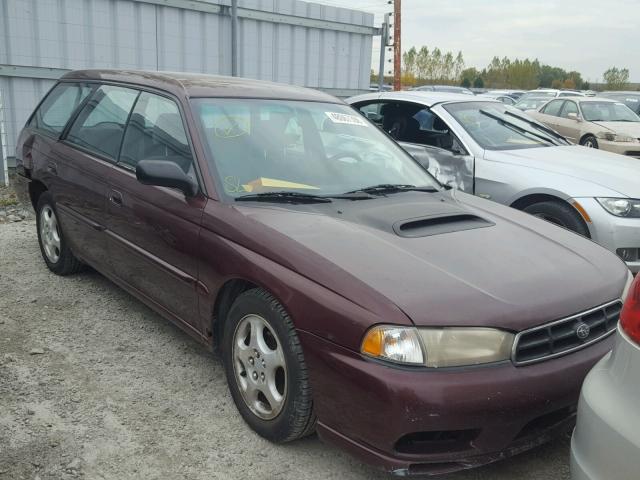 4S3BK4358X7311680 - 1999 SUBARU LEGACY L MAROON photo 1