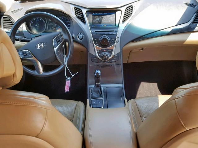 KMHFG4JG2DA227209 - 2013 HYUNDAI AZERA SILVER photo 9