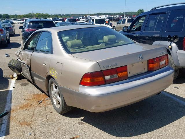 JT8BF28G8W0107518 - 1998 LEXUS ES 300 TAN photo 3