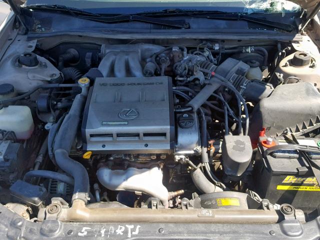 JT8BF28G8W0107518 - 1998 LEXUS ES 300 TAN photo 7