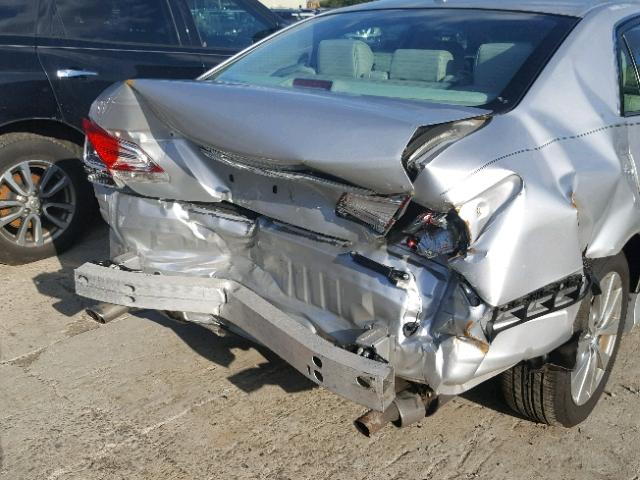 4T1BK3DB9BU439432 - 2011 TOYOTA AVALON BAS SILVER photo 9