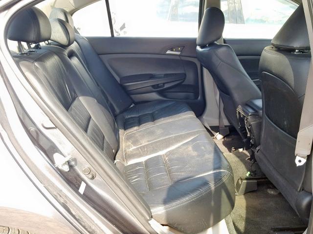 1HGCP2F87BA074564 - 2011 HONDA ACCORD EXL CHARCOAL photo 6