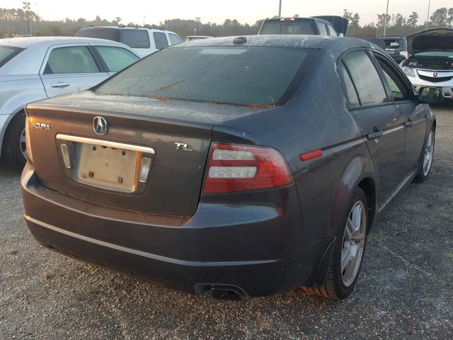 19UUA66217A017972 - 2007 ACURA TL GRAY photo 3