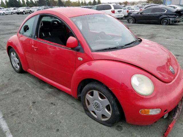3VWCC21C3XM401846 - 1999 VOLKSWAGEN NEW BEETLE წითელი ფოტო 1