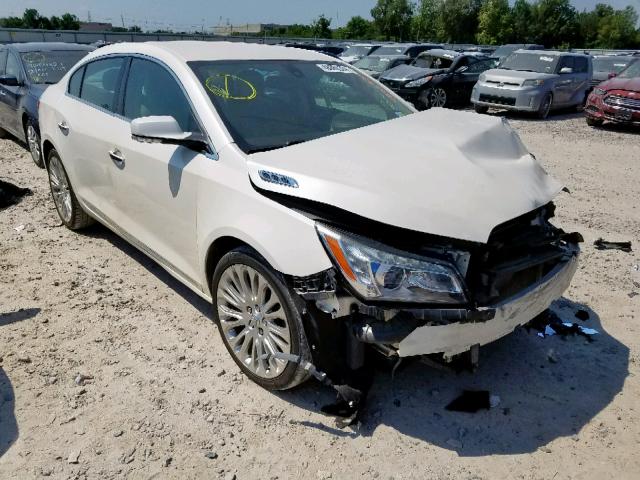 1G4GF5G34EF272609 - 2014 BUICK LACROSSE T WHITE photo 1