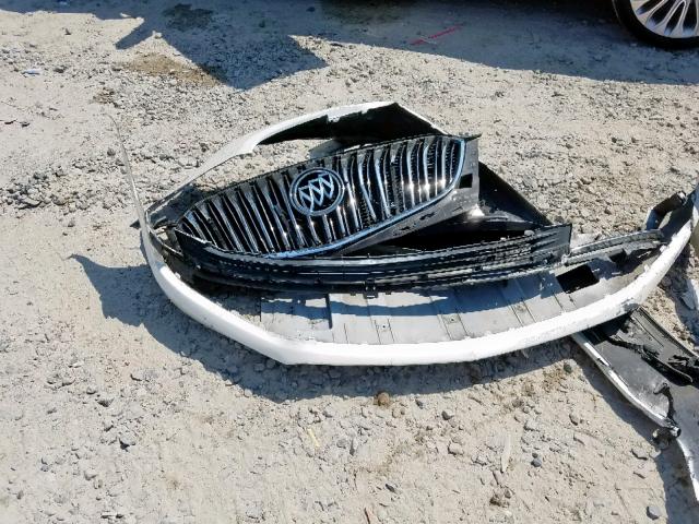 1G4GF5G34EF272609 - 2014 BUICK LACROSSE T WHITE photo 9