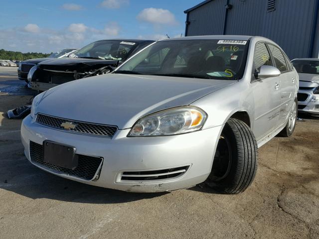 2G1WB5E37G1147878 - 2016 CHEVROLET IMPALA LIM SILVER photo 2