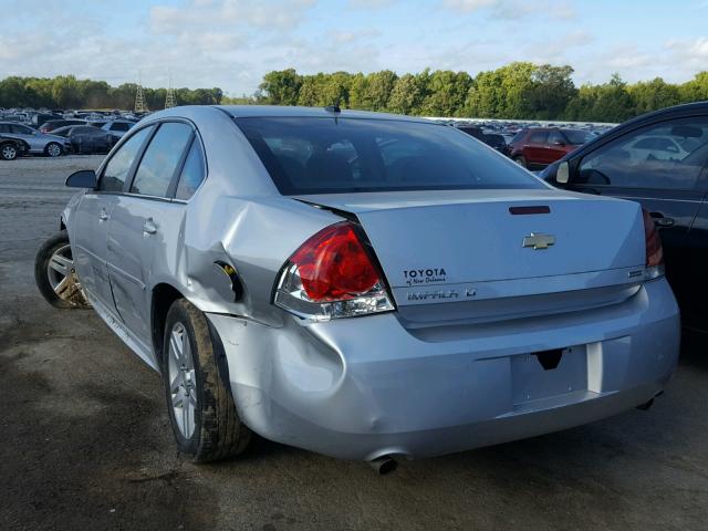 2G1WB5E37G1147878 - 2016 CHEVROLET IMPALA LIM SILVER photo 3