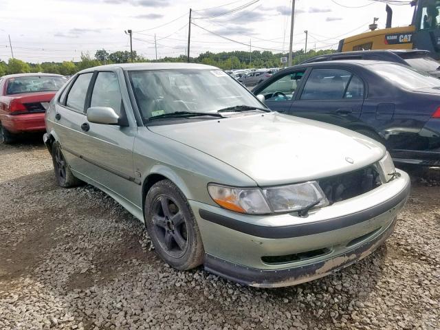 YS3DF58K912024007 - 2001 SAAB 9-3 SE GREEN photo 1