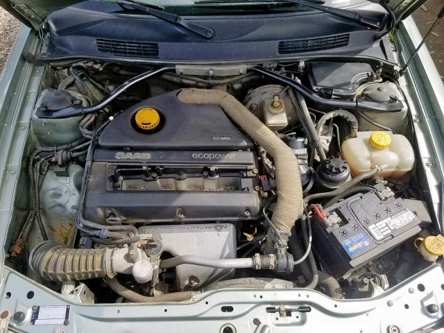 YS3DF58K912024007 - 2001 SAAB 9-3 SE GREEN photo 7